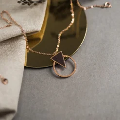 Holzkern Schmuck|Halsketten^Focus Halskette