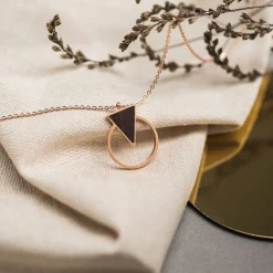 Holzkern Schmuck|Halsketten^Focus Halskette