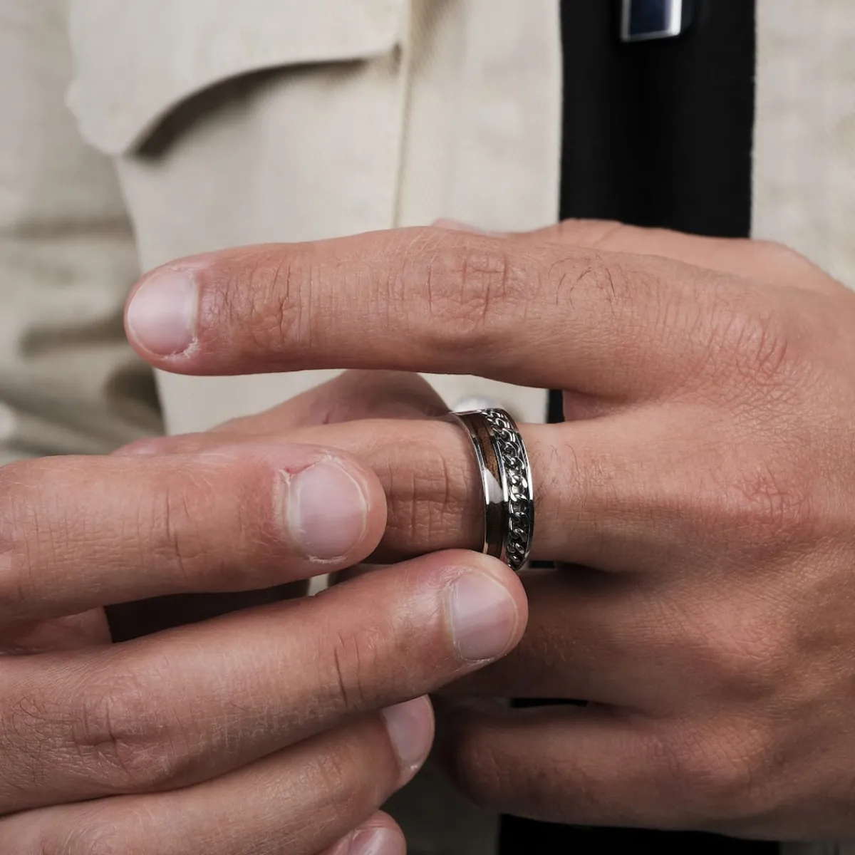 Holzkern Ringe|Schmuck^Fractional Ring