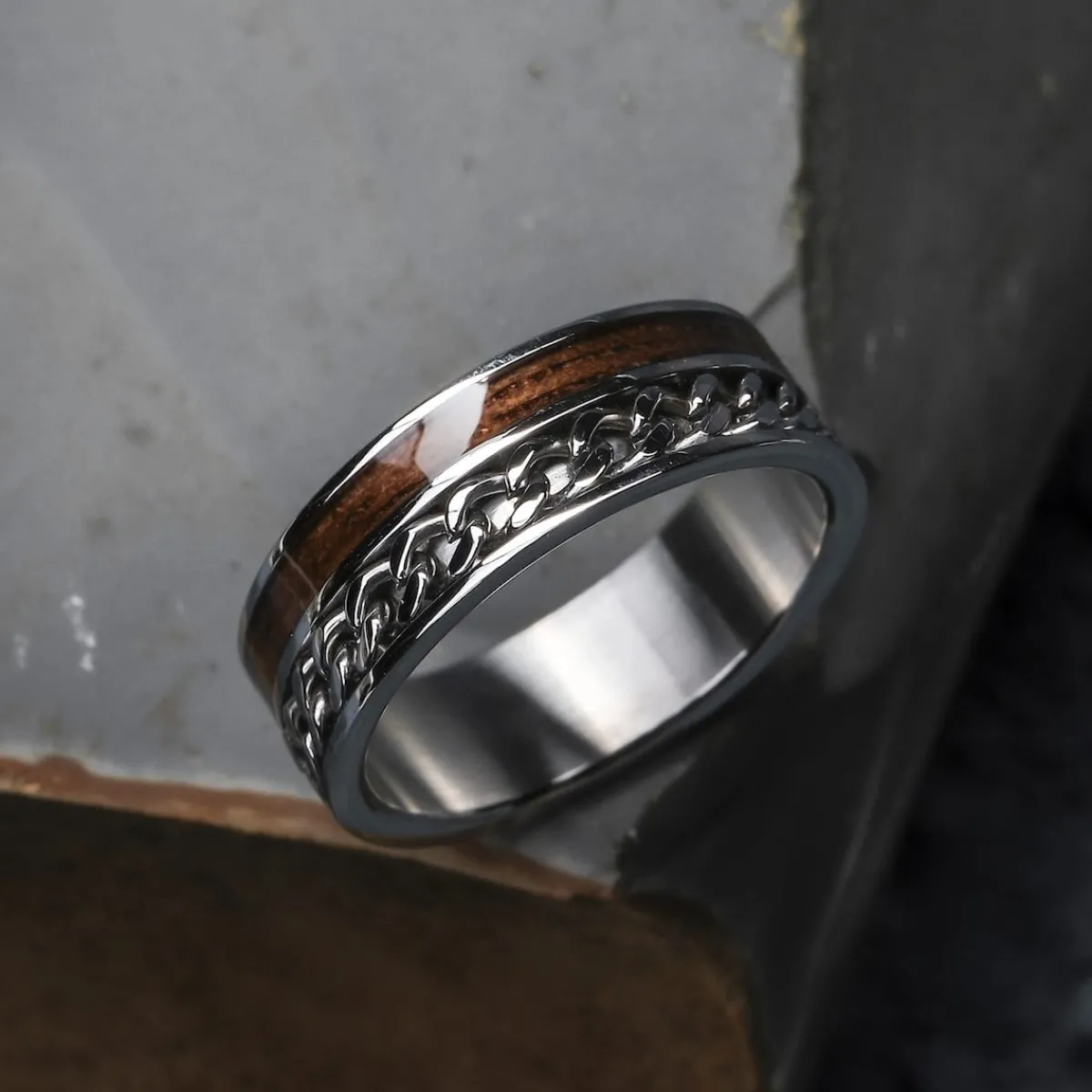 Holzkern Ringe|Schmuck^Fractional Ring