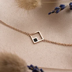 Holzkern Armbänder|Schmuck^Geometric Armband