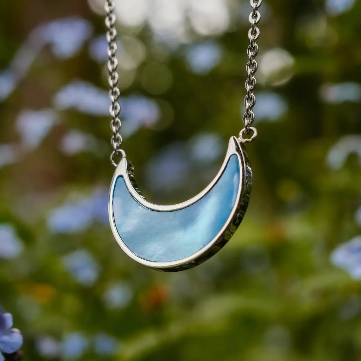 Holzkern Halsketten|Schmuck^Hue Halskette