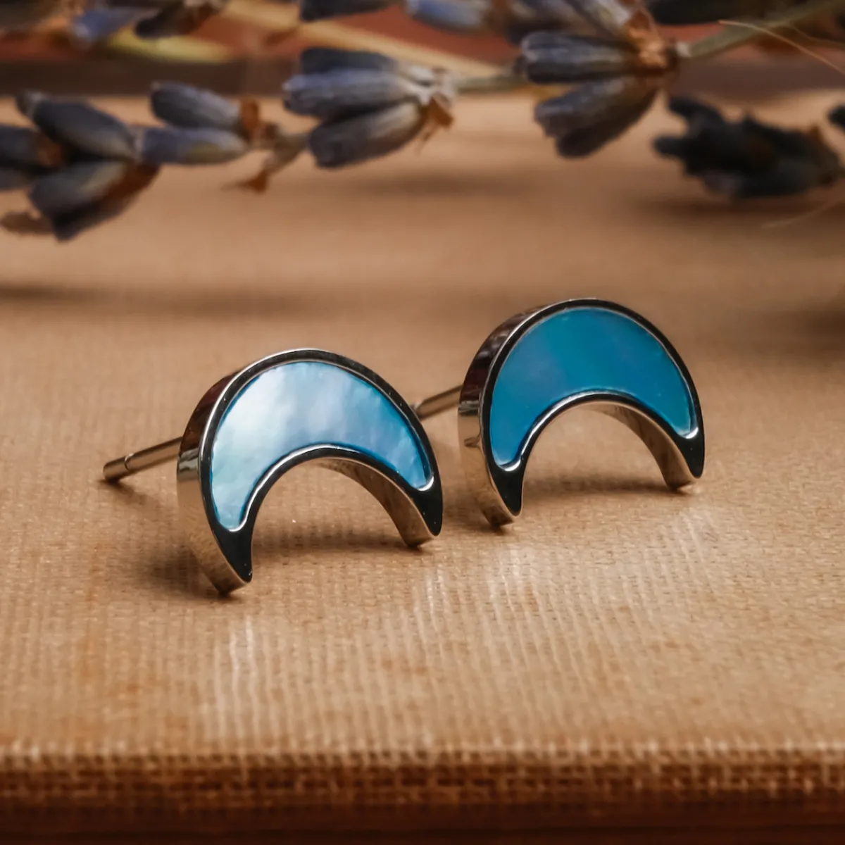 Holzkern Ohrringe|Schmuck^Hue Ohrringe