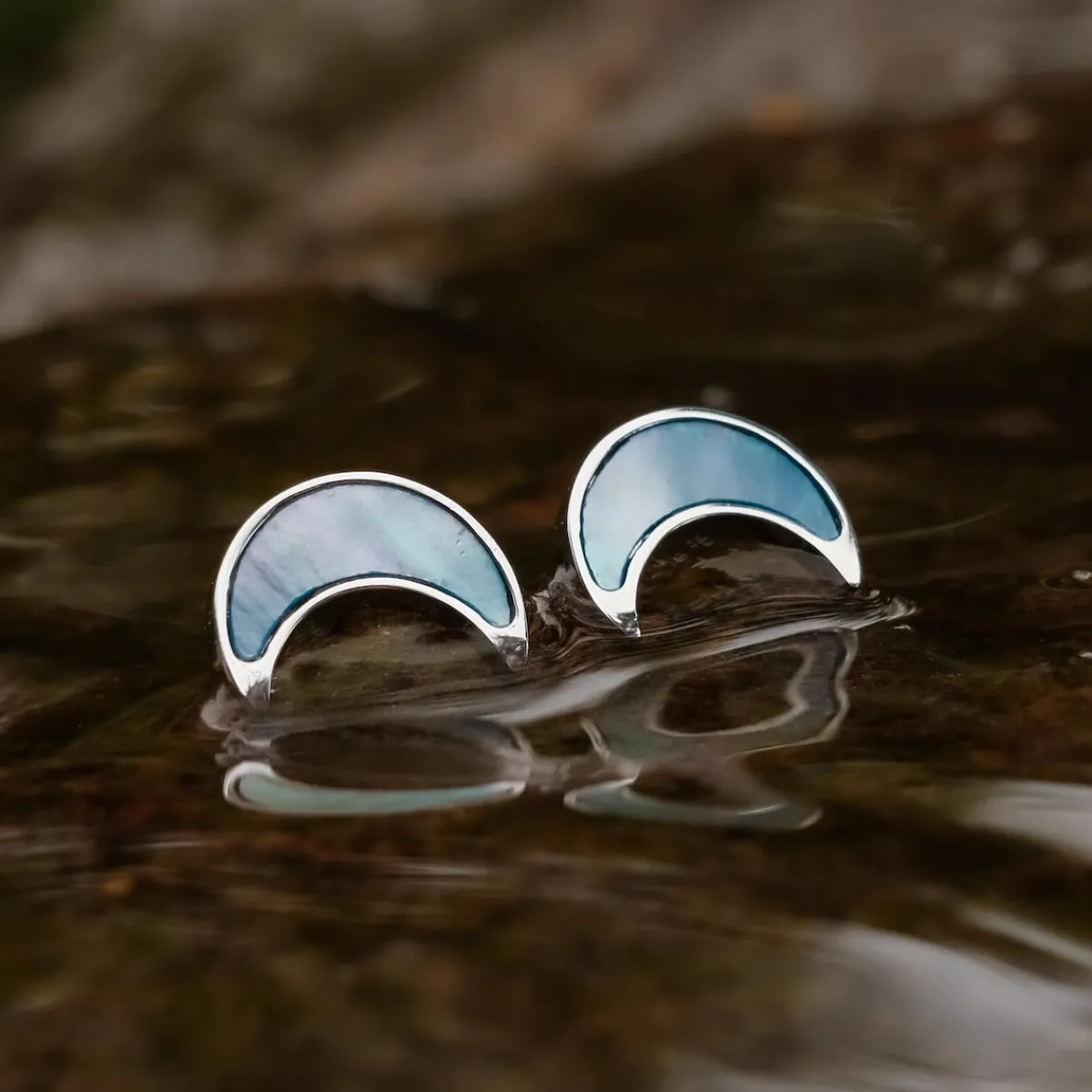 Holzkern Ohrringe|Schmuck^Hue Ohrringe