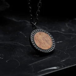 Holzkern Halsketten|Schmuck^Interplay Halskette