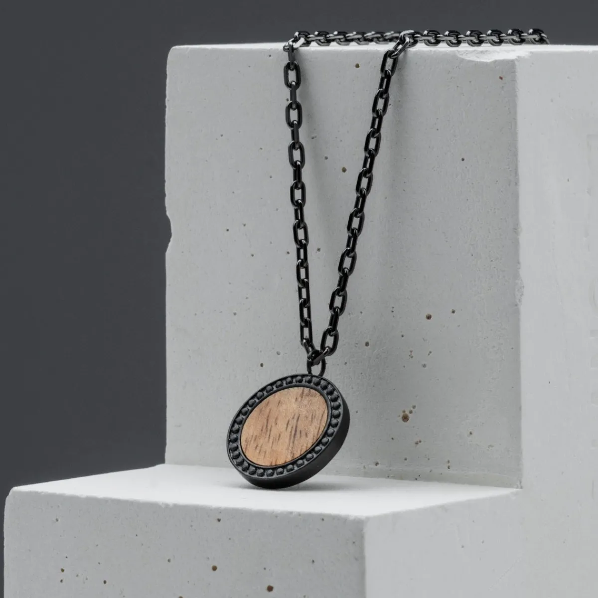 Holzkern Halsketten|Schmuck^Interplay Halskette