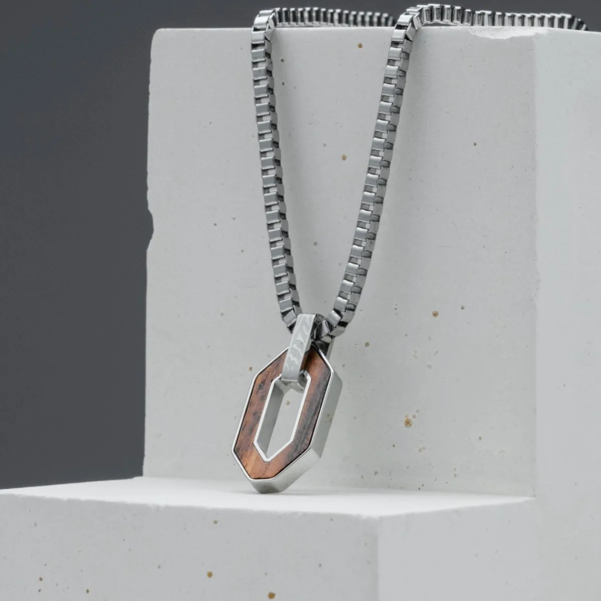 Holzkern Halsketten|Schmuck^Interplay Halskette
