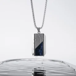 Holzkern Halsketten|Schmuck^Ionic Halskette