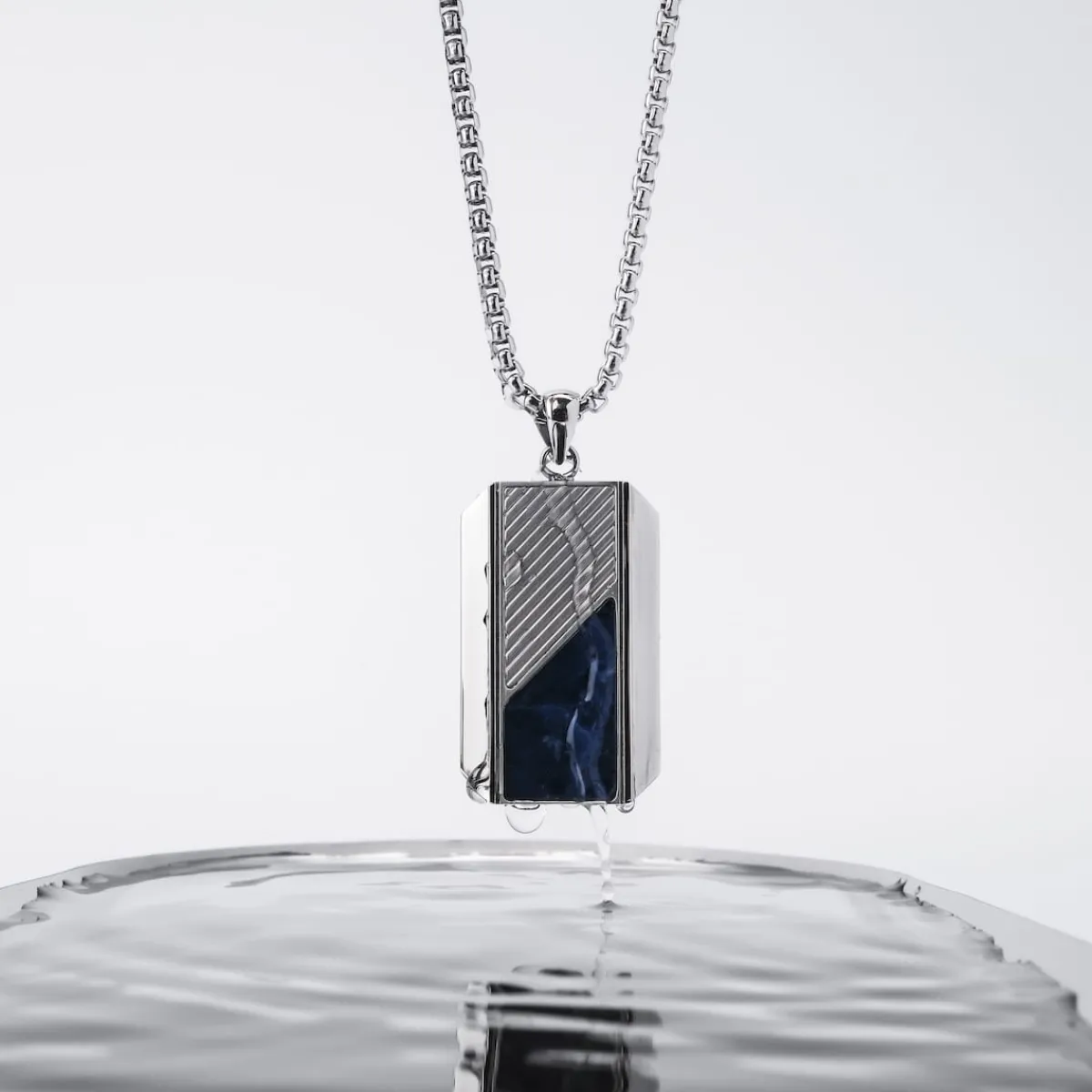 Holzkern Halsketten|Schmuck^Ionic Halskette