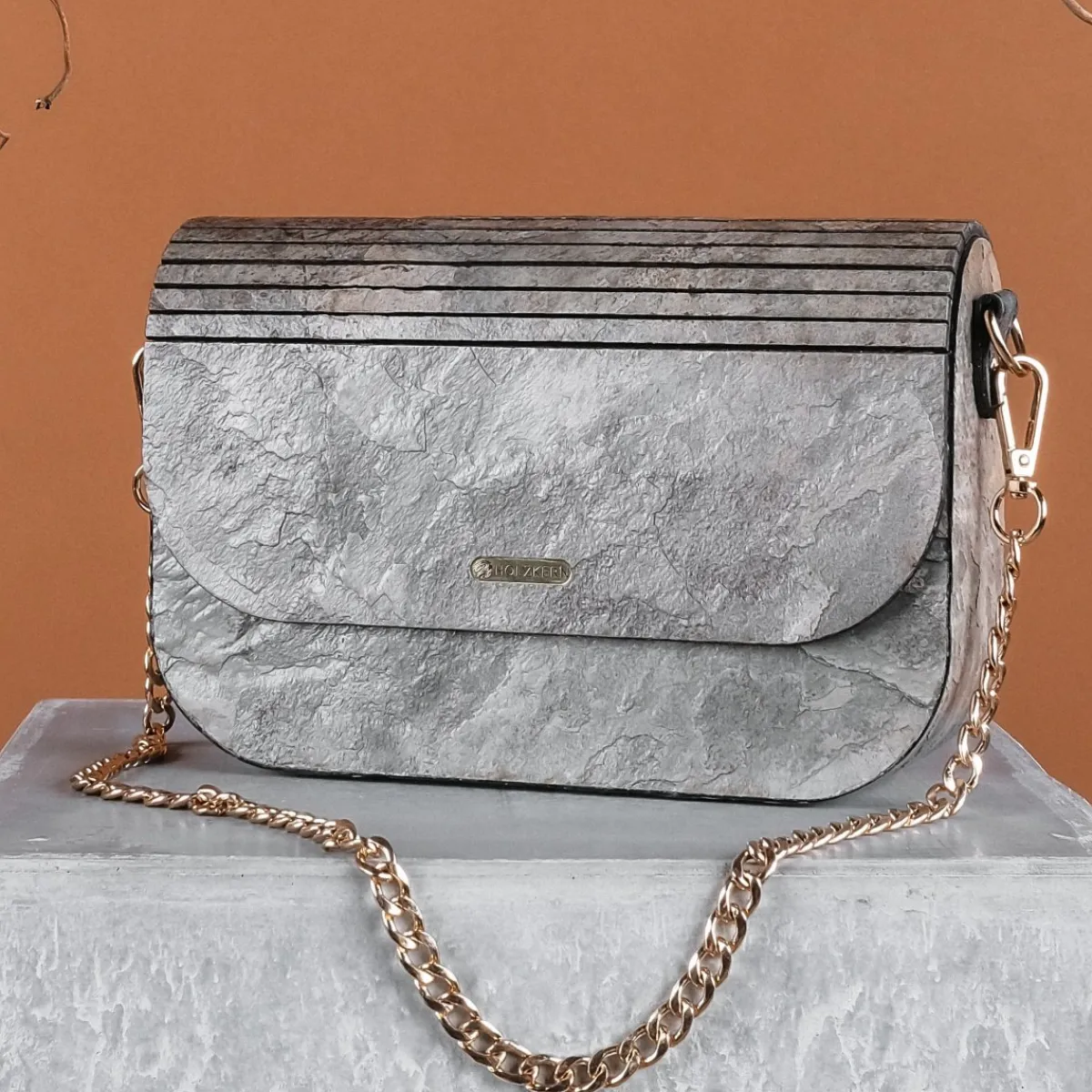 Holzkern Handtaschen^Iveya VEGAN