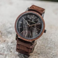 Holzkern Uhren^Leonardo