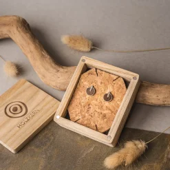 Holzkern Ohrringe|Schmuck^Opacity Ohrringe