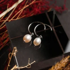 Holzkern Ohrringe|Schmuck^Panoramic Ohrringe