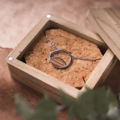 Holzkern Halsketten|Schmuck^Perception Halskette