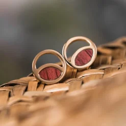 Holzkern Schmuck|Ohrringe^Perception Ohrringe