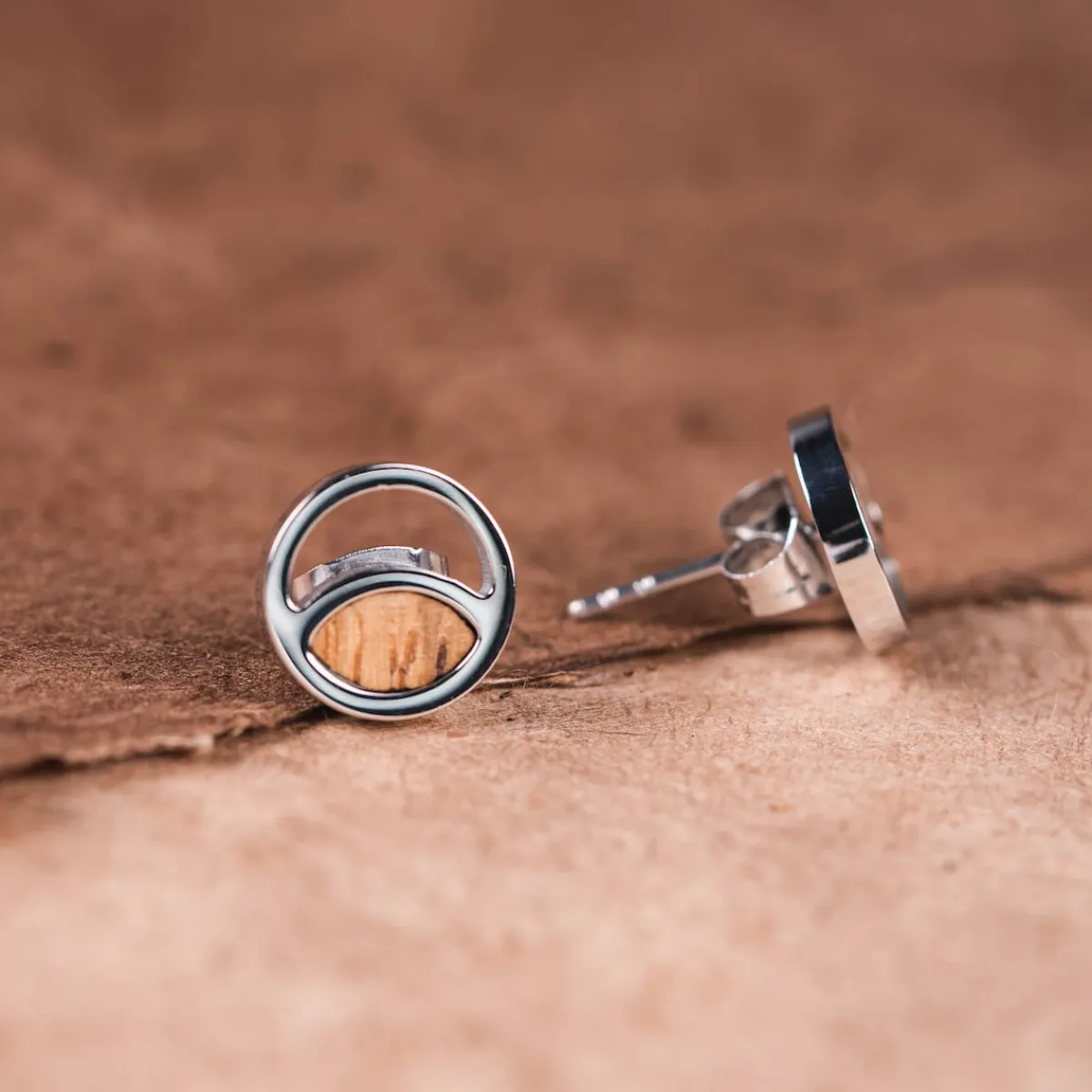 Holzkern Ohrringe|Schmuck^Perception Ohrringe