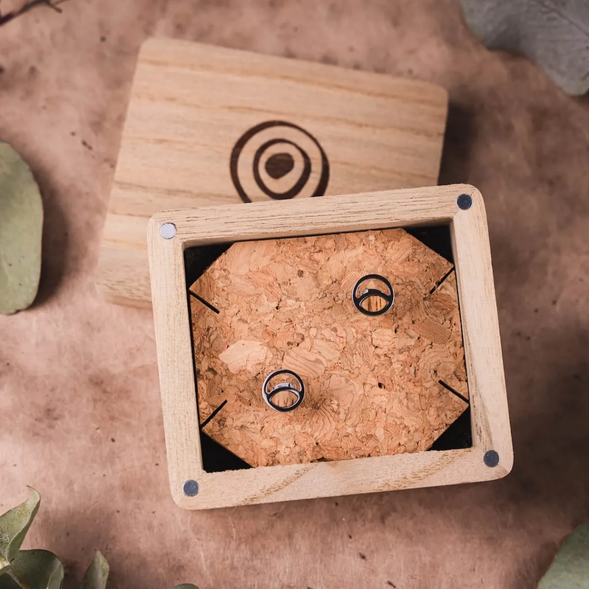 Holzkern Ohrringe|Schmuck^Perception Ohrringe