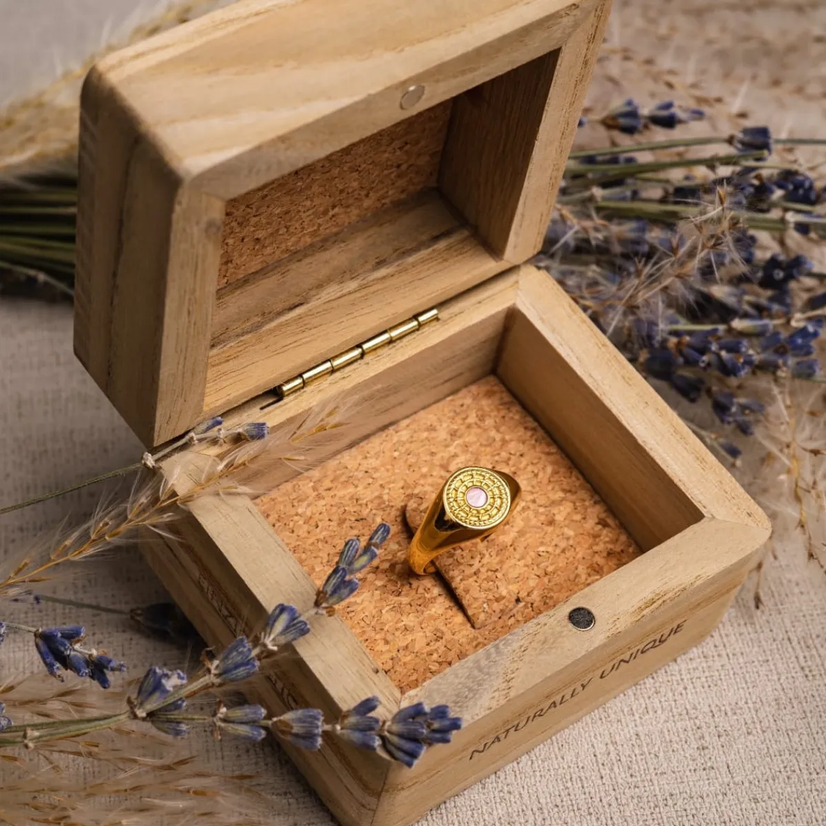 Holzkern Ringe|Schmuck^Pixa Ring