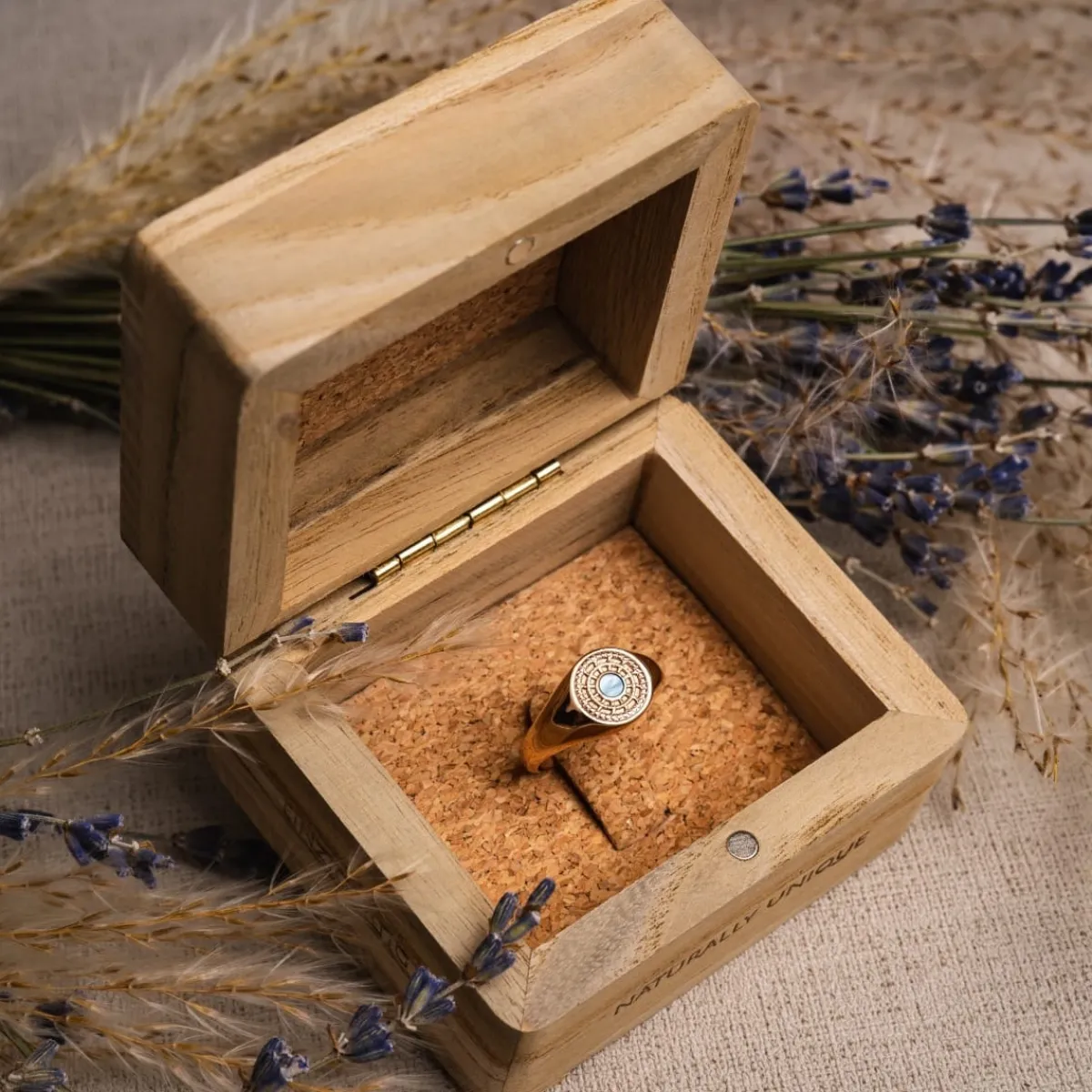 Holzkern Ringe|Schmuck^Pixa Ring