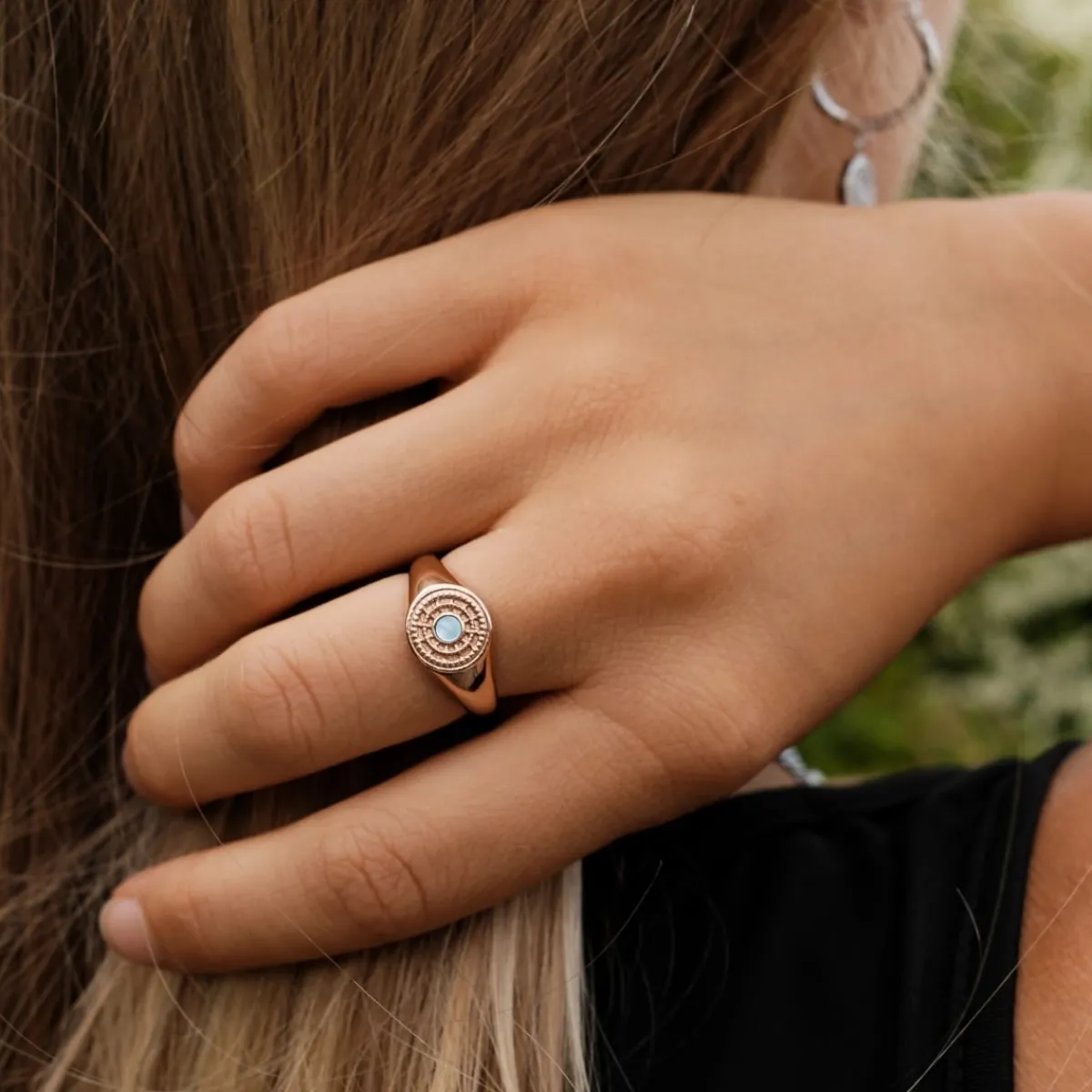 Holzkern Ringe|Schmuck^Pixa Ring
