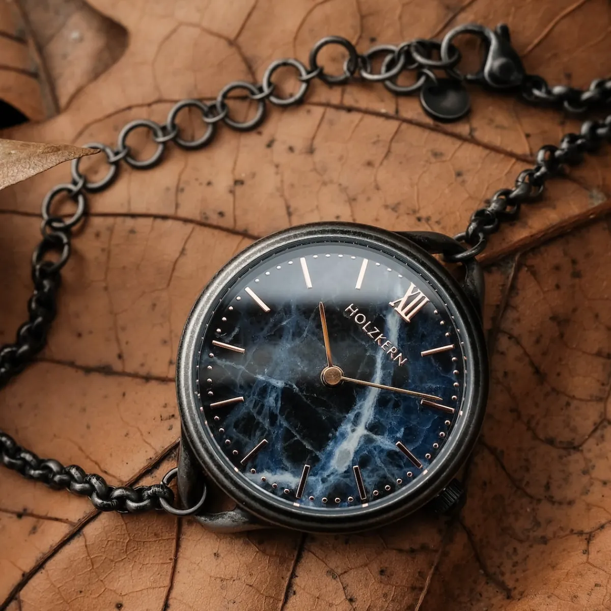 Holzkern Uhren^Round