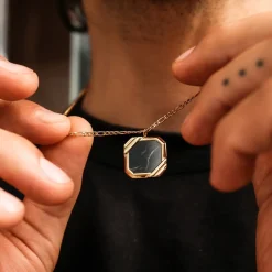 Holzkern Halsketten|Schmuck^Scalar Halskette