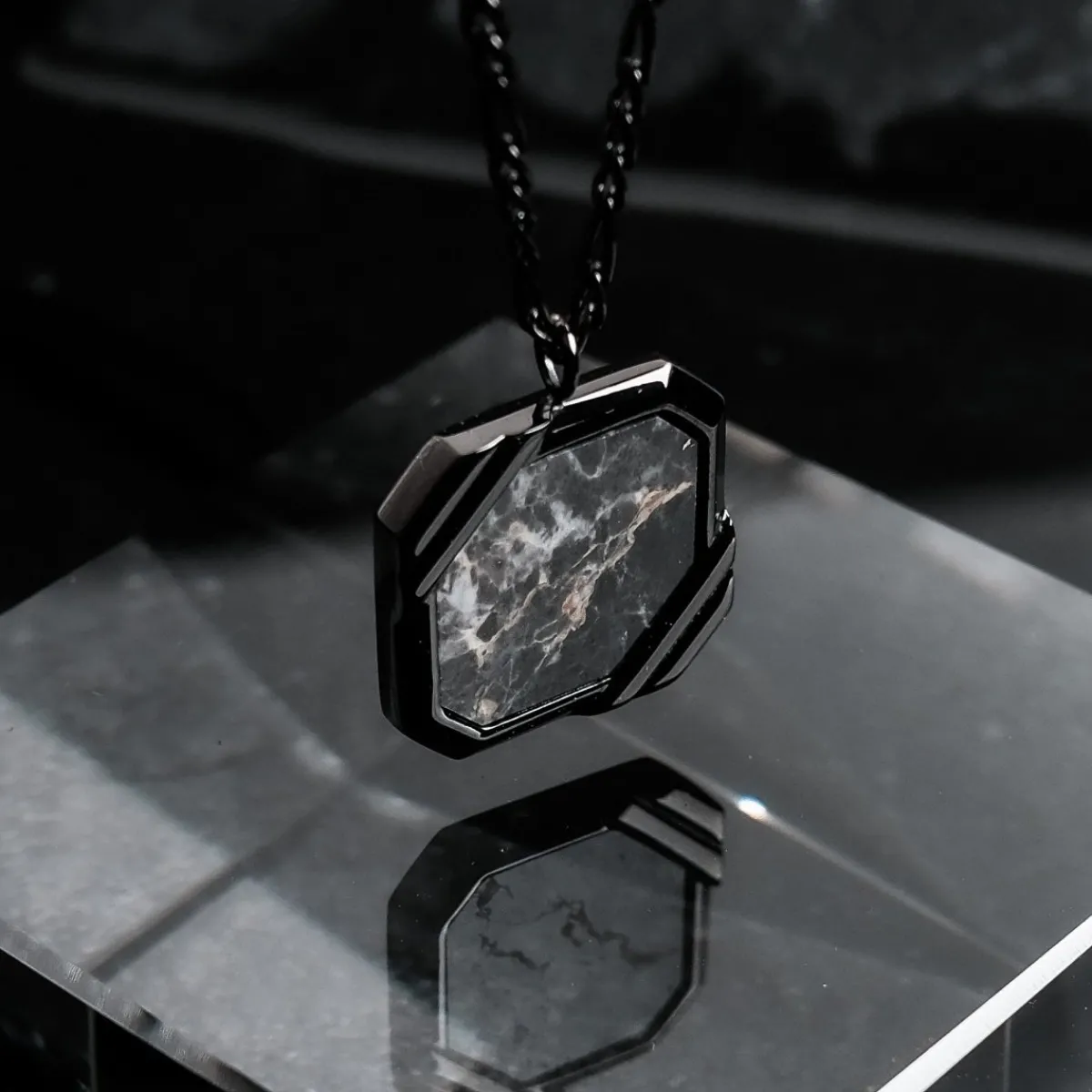 Holzkern Halsketten|Schmuck^Scalar Halskette