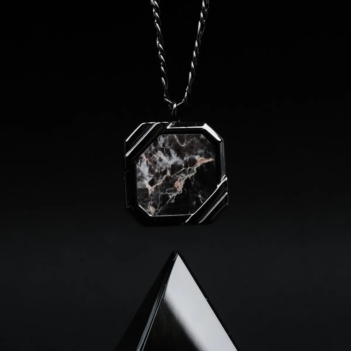 Holzkern Halsketten|Schmuck^Scalar Halskette