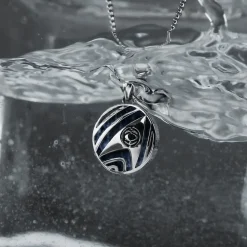 Holzkern Halsketten|Schmuck^Sciences Halskette