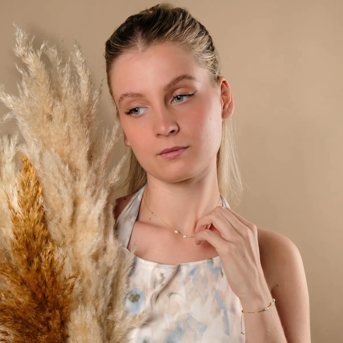 Holzkern Halsketten|Schmuck^Selfbelief Halskette