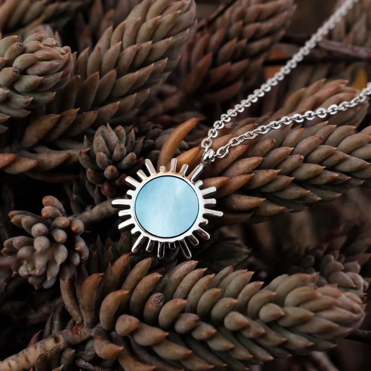 Holzkern Halsketten|Schmuck^Shade Halskette