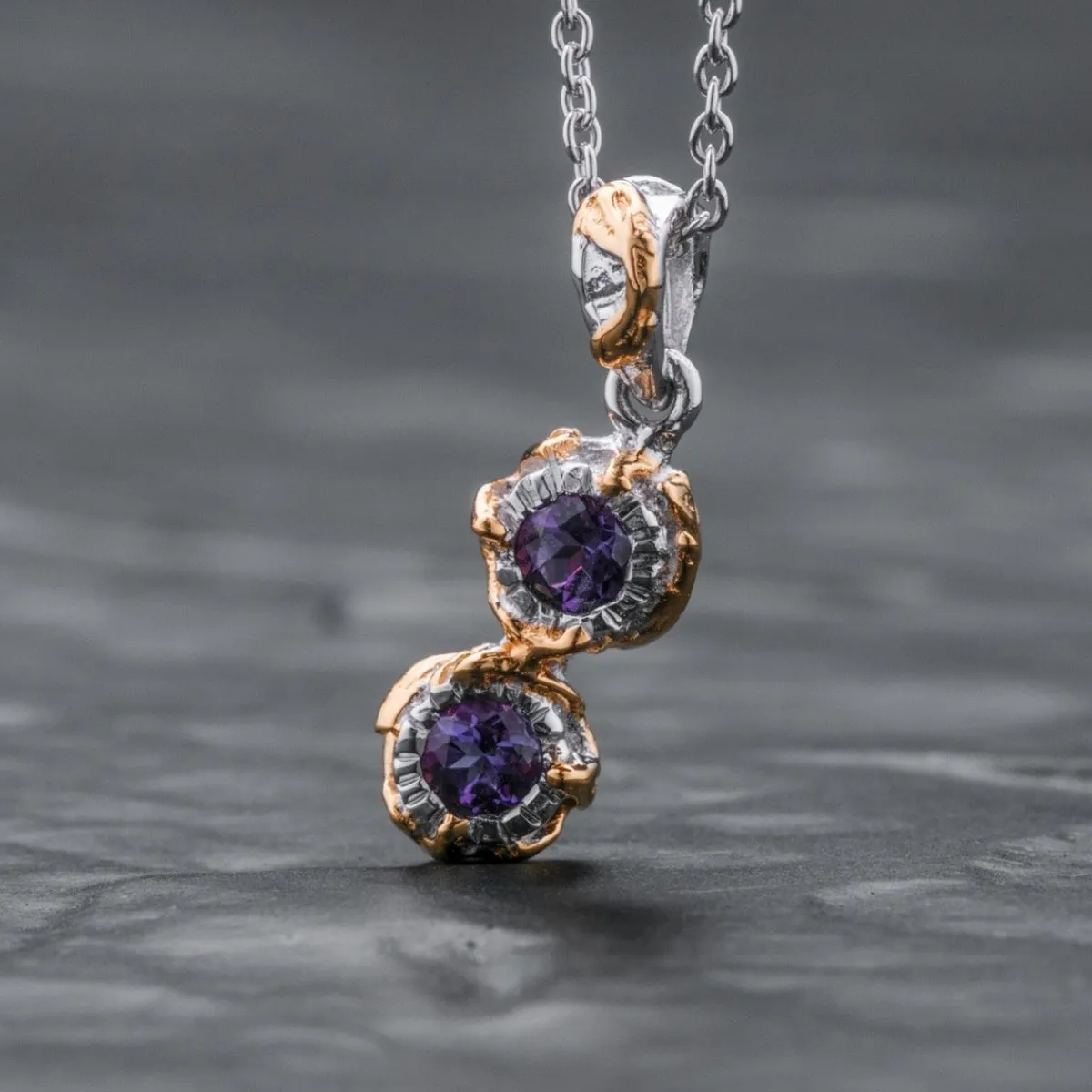 Holzkern Halsketten|Schmuck^Silverstream Halskette