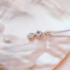 Holzkern Halsketten|Schmuck^Silverstream Halskette