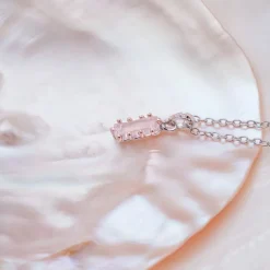Holzkern Halsketten|Schmuck^Silverstream Halskette