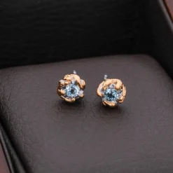 Holzkern Ohrringe|Schmuck^Silverstream Ohrringe
