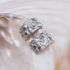 Holzkern Ohrringe|Schmuck^Silverstream Ohrringe