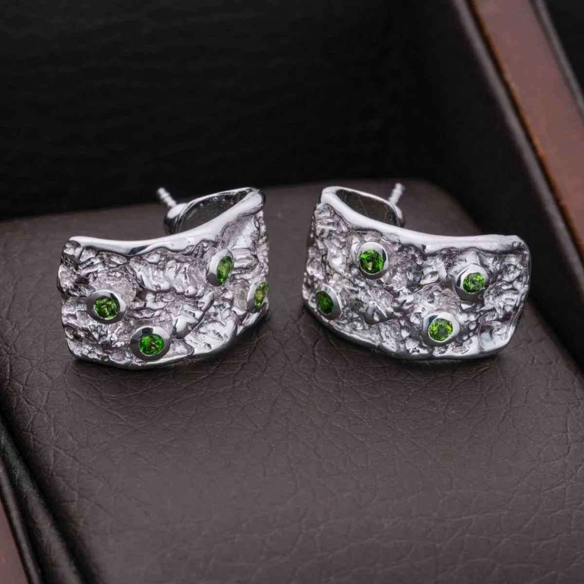 Holzkern Ohrringe|Schmuck^Silverstream Ohrringe