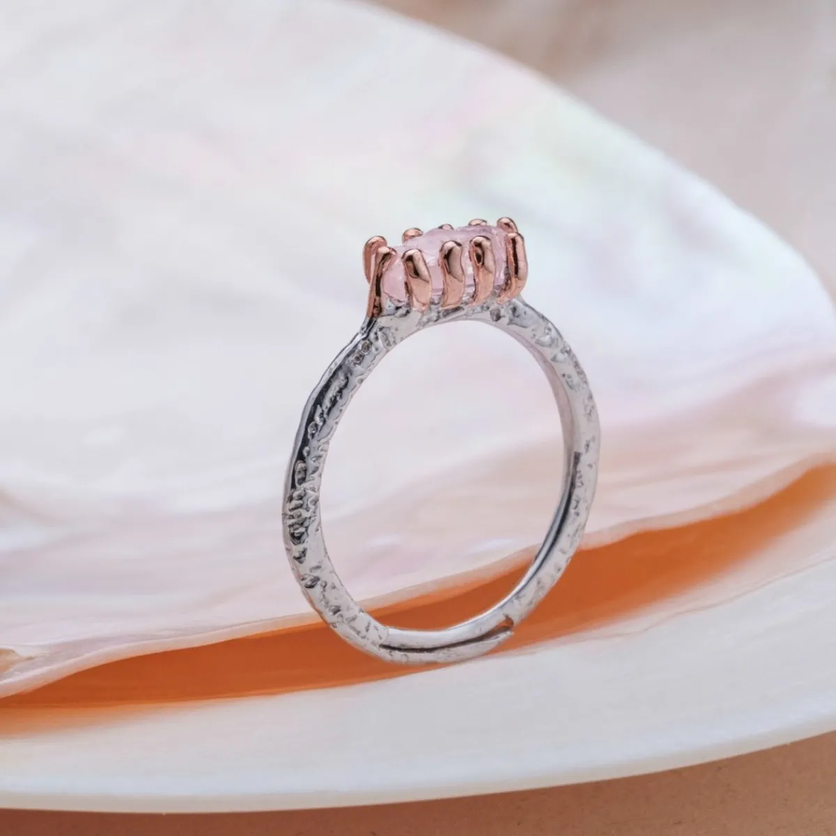 Holzkern Ringe|Schmuck^Silverstream Ring