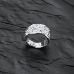 Holzkern Ringe|Schmuck^Silverstream Ring