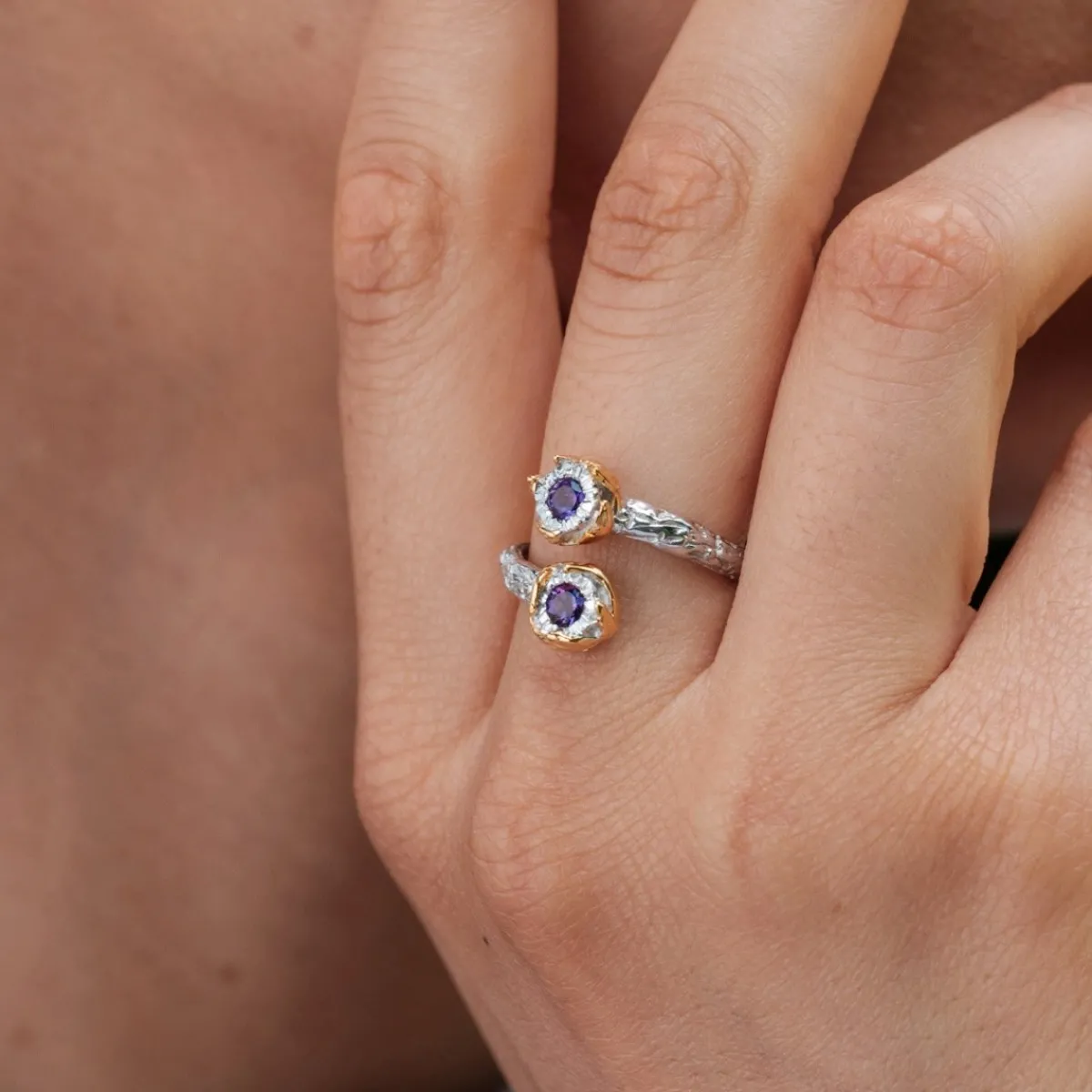 Holzkern Ringe|Schmuck^Silverstream Ring