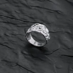 Holzkern Ringe|Schmuck^Silverstream Ring
