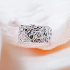 Holzkern Ringe|Schmuck^Silverstream Ring