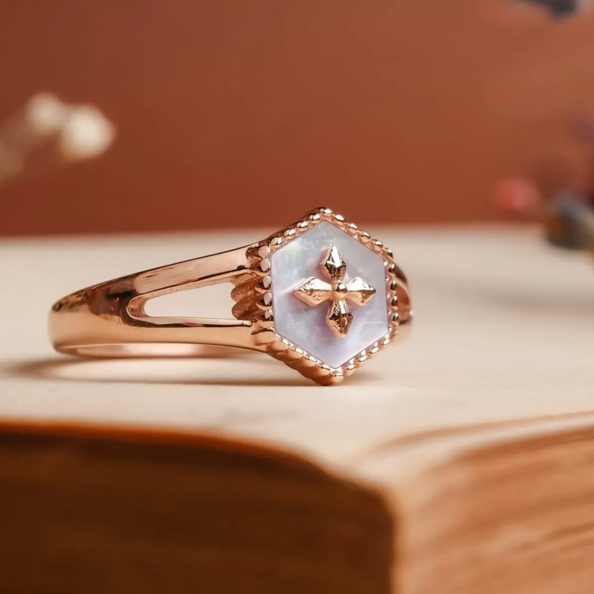 Holzkern Ringe|Schmuck^Spectral Ring