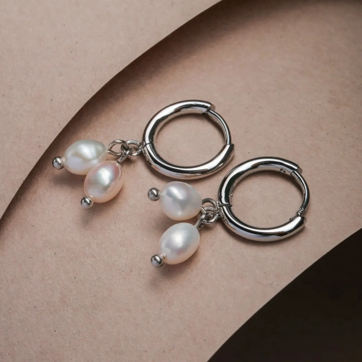 Holzkern Ohrringe|Schmuck^Summersweet Creolen