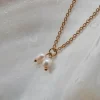 Holzkern Halsketten|Schmuck^Summersweet Halskette