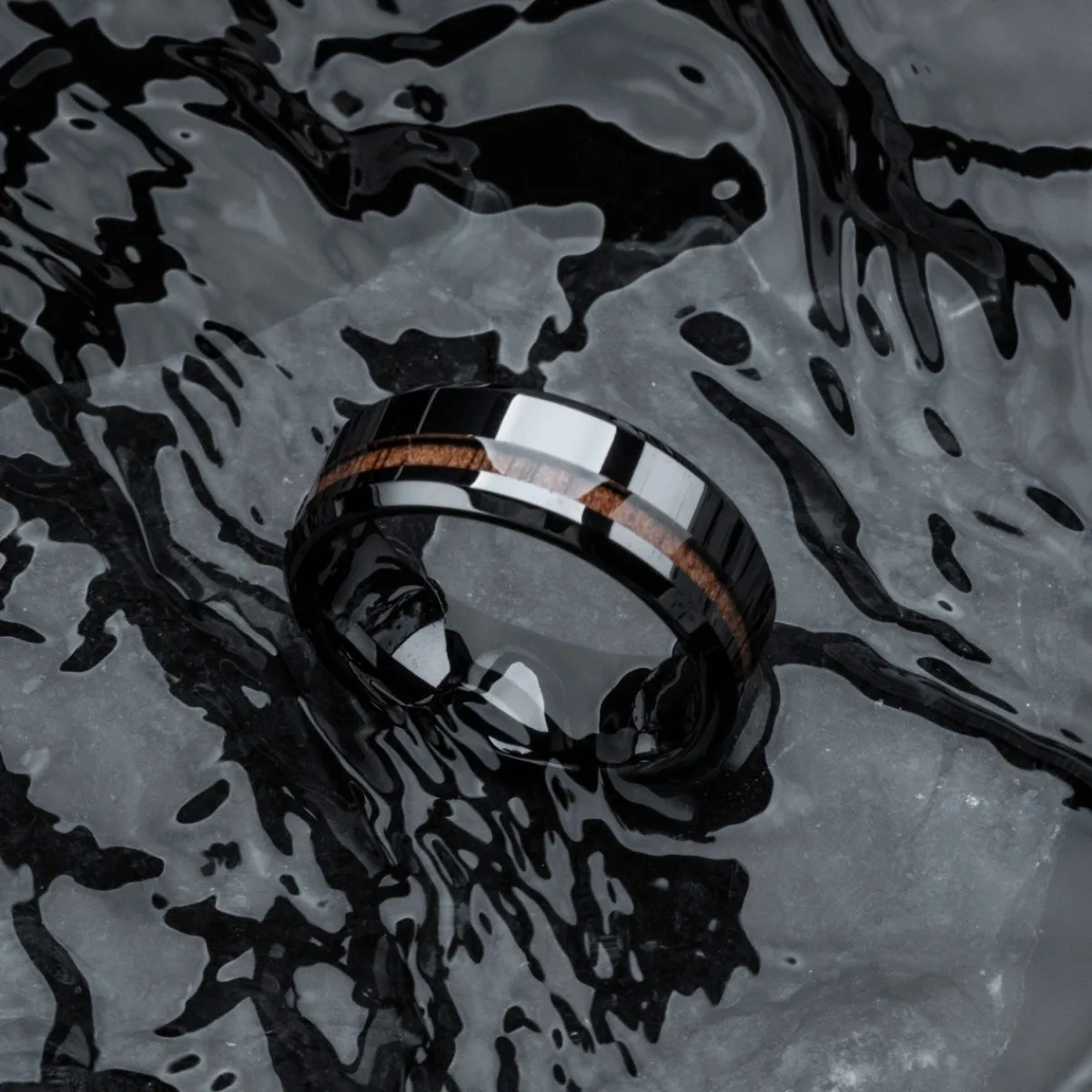 Holzkern Ringe|Schmuck^Sumo Ring