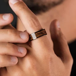 Holzkern Ringe|Schmuck^Sumo Ring