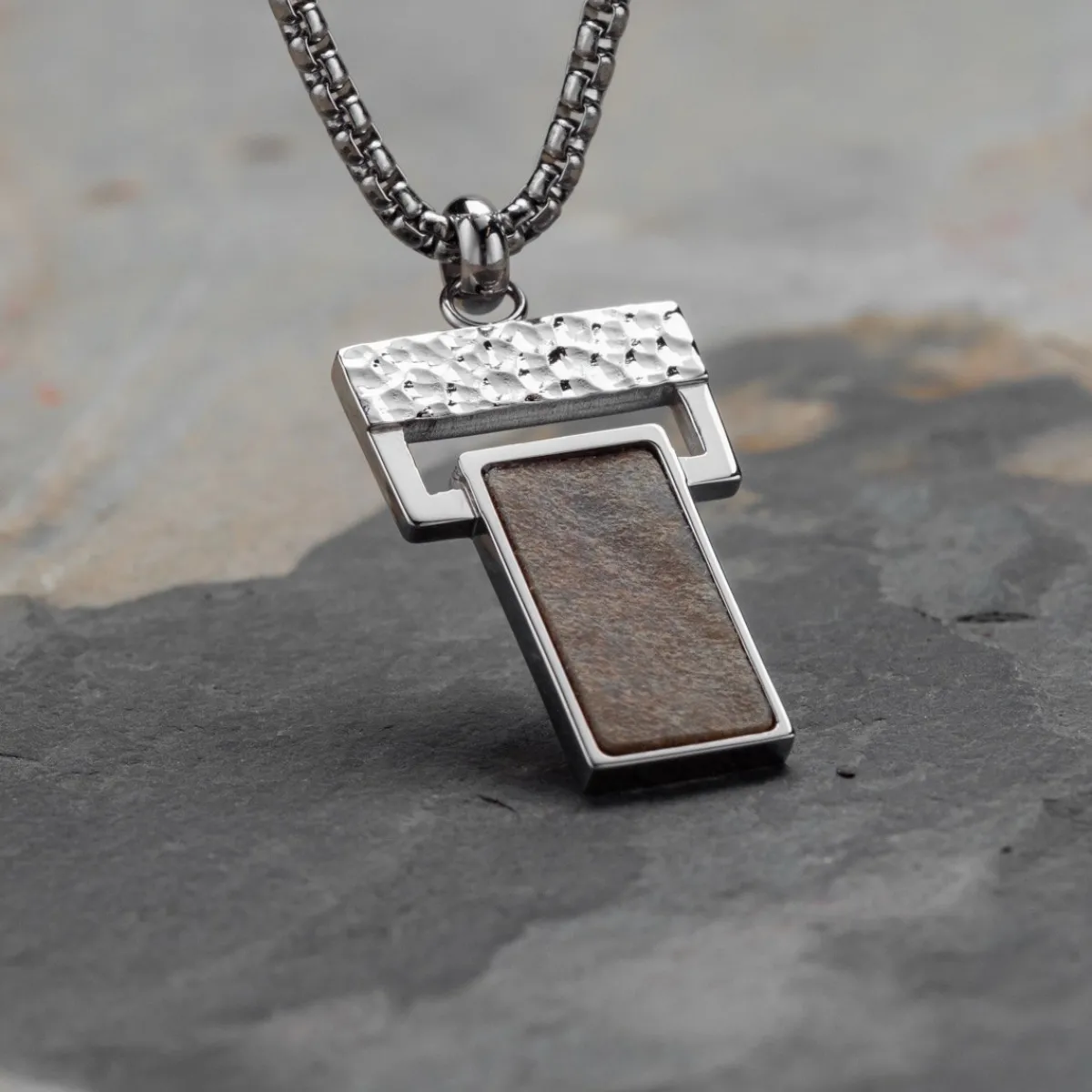 Holzkern Halsketten|Schmuck^Transcendent