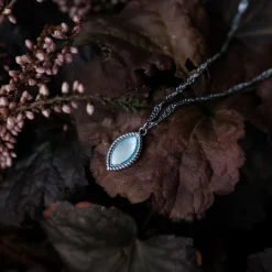 Holzkern Halsketten|Schmuck^Visual Halskette
