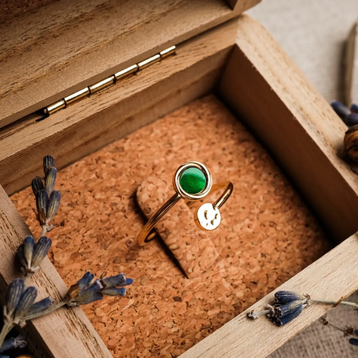Holzkern Ringe|Schmuck^Zendala Ring